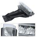 Clear Lens Front Fog Light Replacement For F250 F350 F450 2020 2021 2022 Driver Left Side Replaces Lc3z15201c Fo2592260