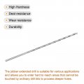 Uxcell 5 2mm Twist Drill Bits High-speed Steel Straight Shank Extra Long Bit 250mm Length For Wood Plastic Aluminum