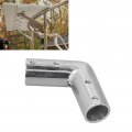 Boat Handrail Fitting 7 8in Marine Pipe Connector Hand Rail Tube 125 Degree Elbow 316 Stainless Steel Hardware Accessories