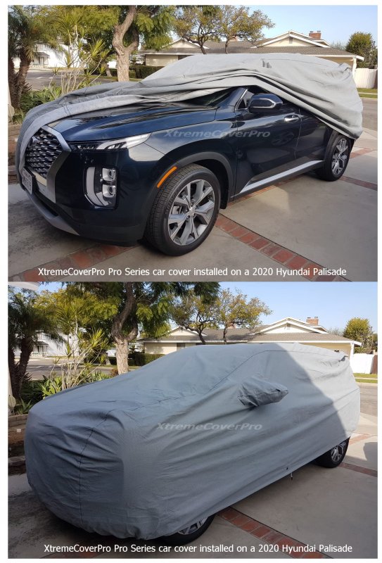 Car Cover Fits 2019 2020 2021 2022 2023 Kia Telluride Xtremecoverpro Diamond Series Grey