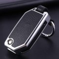 Ontto Motorcycle Key Cover For Bmw F750gs F850gs K1600gt Remote Control Full Protection Metal Shell Leather Keycase 2-button