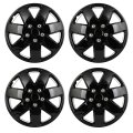 16 In Universal Hubcaps 4 Pcs Wheel Rim Cover Replacement For Acura Chevrolet Dodge Ford Honda Hyundai Kia Mazda Mitsubishi 