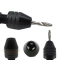 Usonline911 Premium 26pcs New Hand Drill Set Precision Pin Vise With Mini Bits Twist
