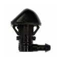 Windshield Washer Nozzle For Honda Pilot 2009 2015 Plastic Black 3mm Hose Port Replacement 76810szaa00za 76810szaa01za