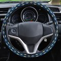 Car Steering Wheel Cover Independence Day American Flag Star Patriotic Elastic Stretch Sponge Wheels Protective For Vehicles