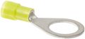 Nylon Insulated Ring Terminal 120 Wire Size 2 Stud 0 756 Width 1 575 Length 
