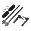 6pcs Front Inner Outer Tie Rod Ends Kit Suspension Steering End For Chrysler 300 Dodge Challenger Drag Link No Es800986 