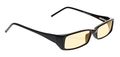 Computer Glasses With Peach Lt Beige Polycarbonate Double Sided Anti-reflective Coating Scratch And Uv Protection Plastic Frame 