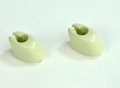 Sun Visor Clips Fits Beetle 65-67 Bus 68-79 Ivory Pair Compatible With Dune Buggy