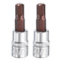7 32 Hex Bit Socket 1 4 Drive Sae S2 Steel Square Extension Impact Ratchet Wrench Accessories For Turns Power Drill Into Nut 