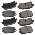 Aintier Automotive Replacement Brake Pads Front Rear Fit For Chevrolet Impala 2014-2020