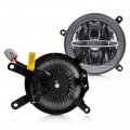 Nslumo Mus-tang Drl Led Fog Light Kit Halo Lights Daytime Running Driving Lamp For 2005-2009 Gt Center Opening Grille Round