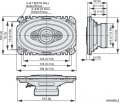 Pioneer Ts-a4671f 4-way Elliptical Coaxial Car Speakers 4 X 6 Inches Power 210 Watts