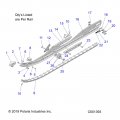 Polaris Snowmobile Rail Reinf Bracket Genuine Oem Part Qty 1