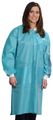 Valumax 3560texs Easy Breathe Cool And Strong No-wrinkle Professional Disposable Sms Knee Length Lab Coat Teal Xs Pack Of 10 