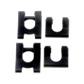Oldsmobile Bravada 2001 Brake Line Retaining Clips Steel Black Oxide Square 0 5 Inches Inside Diameter 