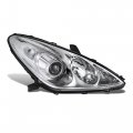 Dna Motoring Right Oe Style Projector Headlight For 05-06 Lexus Es330 Chrome Clear Lens Oem-hl-0164-r 