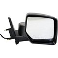 Fits 07-17 Patriot Right Passenger Power Mirror Textured Black No Heat