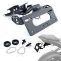 Motorcycle Fender Eliminator Tail Tidy For Mt07 Mt-07 2025 2026 Aluminum License Plate Holder Kit With Led Light M10 Turn