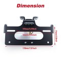 Motorcycle Fender Eliminator Tail Tidy For Mt07 Mt-07 2025 2026 Aluminum License Plate Holder Kit With Led Light M10 Turn
