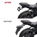Motorcycle Fender Eliminator Tail Tidy For Mt07 Mt-07 2025 2026 Aluminum License Plate Holder Kit With Led Light M10 Turn