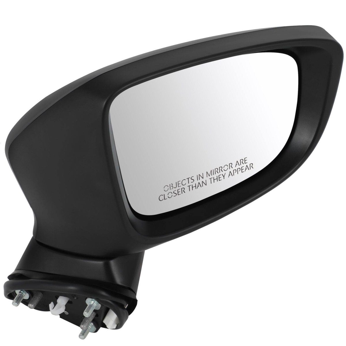 Passenger Side View Mirror For 2015 2016 2017 Toyota Camry Black Exterior With Power Adjustment And Heated Function