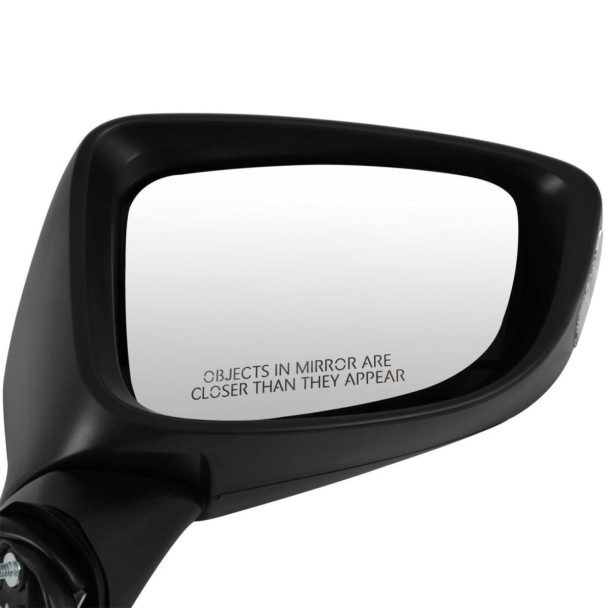 Passenger Side View Mirror For 2015 2016 2017 Toyota Camry Black Exterior With Power Adjustment And Heated Function