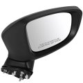 Passenger Side View Mirror For 2015 2016 2017 Toyota Camry Black Exterior With Power Adjustment And Heated Function