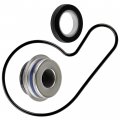 Caltric Water Pump Mechanical Seal And O-ring Compatible With Suzuki Lt-a500x Kingquad 500 2009-2020