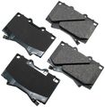 Act772 Proact Ultr Ceramic Disc Brake Pad Kit Grey 