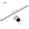 Uxcell 304 Stainless Steel Round Tube 12mm Od 1mm Wall Thickness 300mm Length 3 Pcs