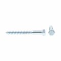 Prime-line Hex Lag Screws 3 8 In X 3-1 2 A307 Grade A Zinc Plated Steel 50 Pack