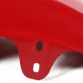 Kuafu Front Fender Compatible With 1978-1985 Honda Atc70 Mudguard Mud Flaps Protector Red 1pc