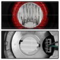 Acanii -for Black 1992-1995 Honda Civic 2 4dr Altezza Tail Lights Lamps 4pcs Left Right Taillights Driver Passenger Side