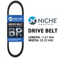 Niche Boreas Drive Belt For Arctic Cat Zr 5000 Bearcat Pantera 3000 Lt Procross F1100 Xf1100 Proclimb M1100 0627-081
