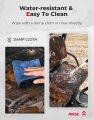 Camouflage Seat Covers For Kubota Rtv X900 X1120d 1140 2014 2025 And X1100 2007 2013 Sidekick Xg850 Waterproof Scratch