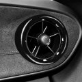 Cherocar For Chevrolet Camaro Air Conditioner Vent Outlet Cover Ring Interior Accessories Trim Fit 2016-2021 Black 