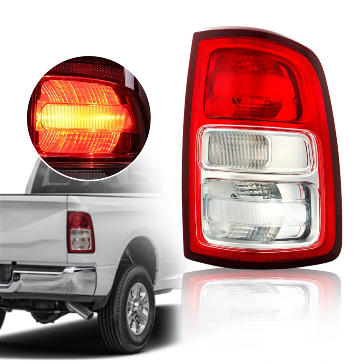 Tail Right Light Replacement For Ram 2500 2019-2022 Brake Lamp Rear Lights 68361714ae Ch2801222