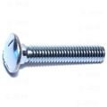 Grade 5 Carriage Bolts 3 8-16 X 2 In Zinc Alloy Steel 100 Piece Set 