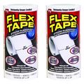 Flex Tape Rubberized Waterproof 8 X 5 White 2 Pack 