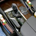 Garneck 2pcs Car Slit Organizer In-car Storage Container Gap Filler Seat Front Cup Holder Plastic Bins Drink Environmentally