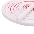 19 7ft X 16 Weather Stripping Door Seal Silicone Self-adhesive Frame Strip For 9 32 -7 Doors Window Gap Filler White 