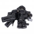 Engine Coolant Thermostat Assembly W Housing Gasket For Mercedes-benz C250 Slk250 2012-2015