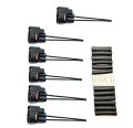 Eapp New Equivalent Replacement Pigtail Harness For 90980-10609 9098010609 Superspark Sscp-1jz Supra Pack Of 6 