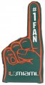 Ncaa Miami Hurricanes Foam Finger Antenna Topper