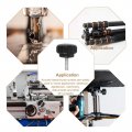 Uxcell 8pcs Round Knurled Thumb Screws M5 X 16mm Carbon Steel Zinc Plated Thread Thumbscrew Clamping Knob Screw For Quick