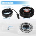 X Autohaux 1 Set Ac Compressor Clutch Replacement For Ram 3500 Diesel 6 7l 2011-2018