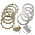 Clutch Friction Plates Compatible With Oem 21441-37430 21442-37401 21451-14a00 For Suzuki Gz250 Marauder Tu250 Sw-1 Nj45a Big