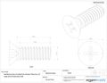 Steel Machine Screw Zinc Plated Finish Flat Head Phillips Drive 1 2 Length 10-24 Threads Pack Of 100 