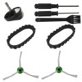 Parts Accessories And Tools For Irobot Roomba I E J Series 7550 3550 3150 5150 6198 7150 2 Side Brushes Tires 1 Front Wheel 